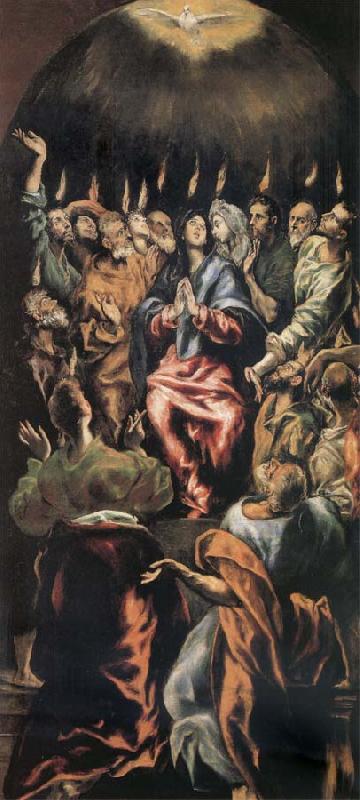 El Greco Pentecostes France oil painting art